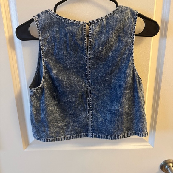 Denim Cropped Top from Forever 21 - Picture 2 of 4